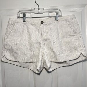 LILLY PULITZER WHITE SHORTS